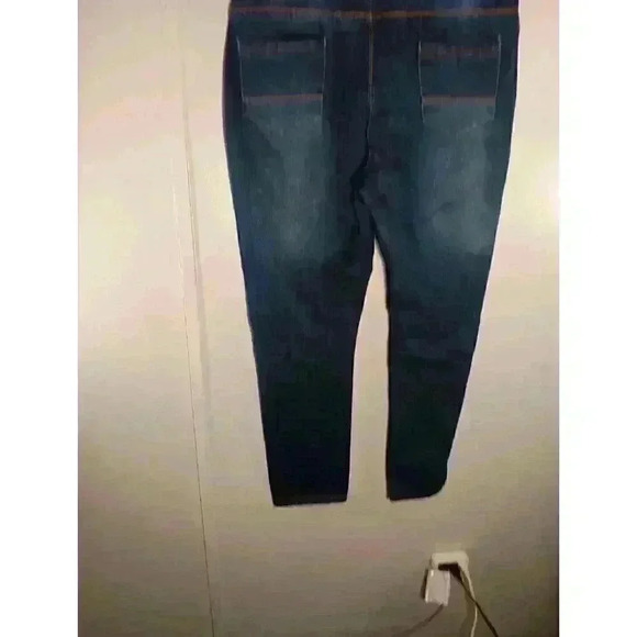 BOOHOO NEW Women's Denim Jeans Size 16 Mom Dark Blue Rise 13"‎ - Picture 7 of 10